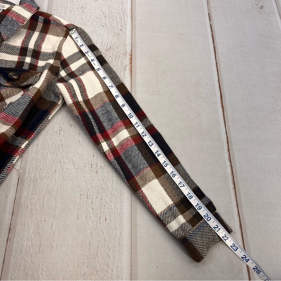 C By One. Cropped Plaid Button Up Jacket SIZE XS - Picture 10 of 13